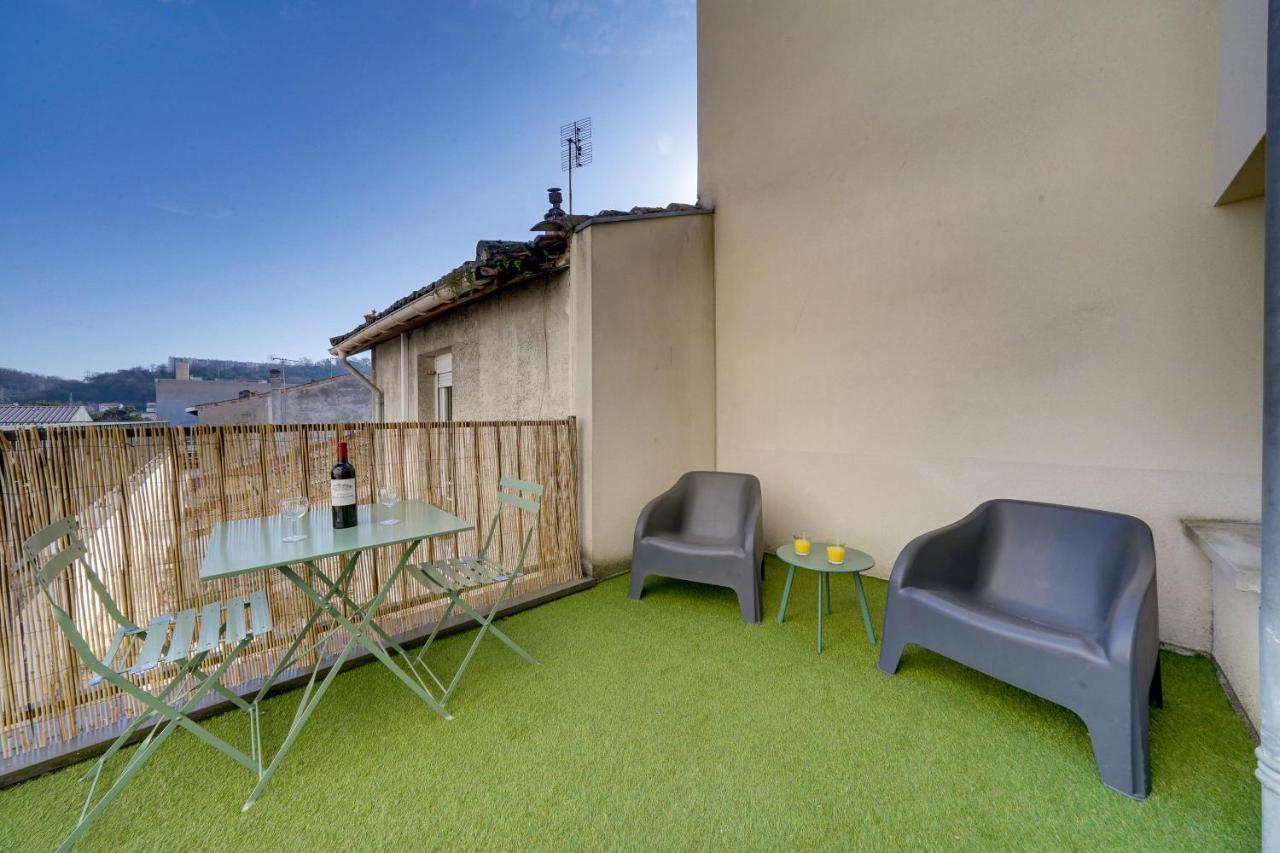 Apt De 30 M2 - 5 Min De Bordeaux - Terrasse - Parking Cenon Extérieur photo